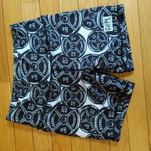 Girls Who Powerlift Plates Shorts